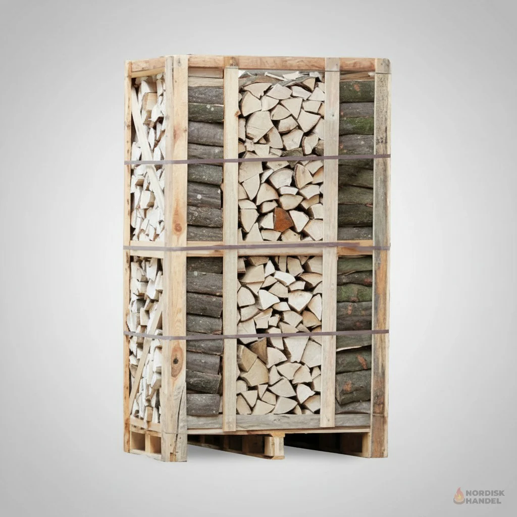 Avnbøg brænde - Ovntørret brændetårn - Billede 2